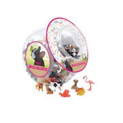 PVC Figure Micro Animals Display Stand 240 Pieces of Animals