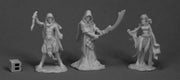 Bones: Reaper Miniatures Cultists (3) 77517 Bones Unpainted RPG D&D Figure