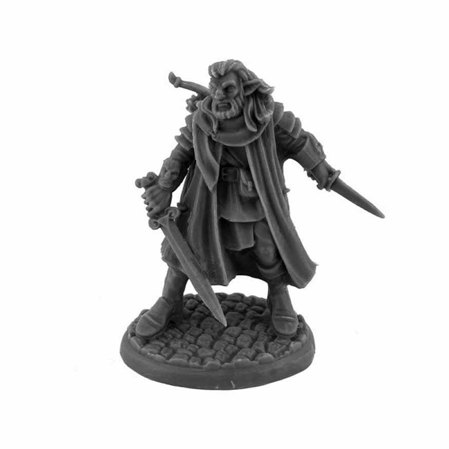 Reaper Miniatures Morquen Wildfolk Ranger Male Miniature Figure 25mm Heroic Scale Reaper Bones USA