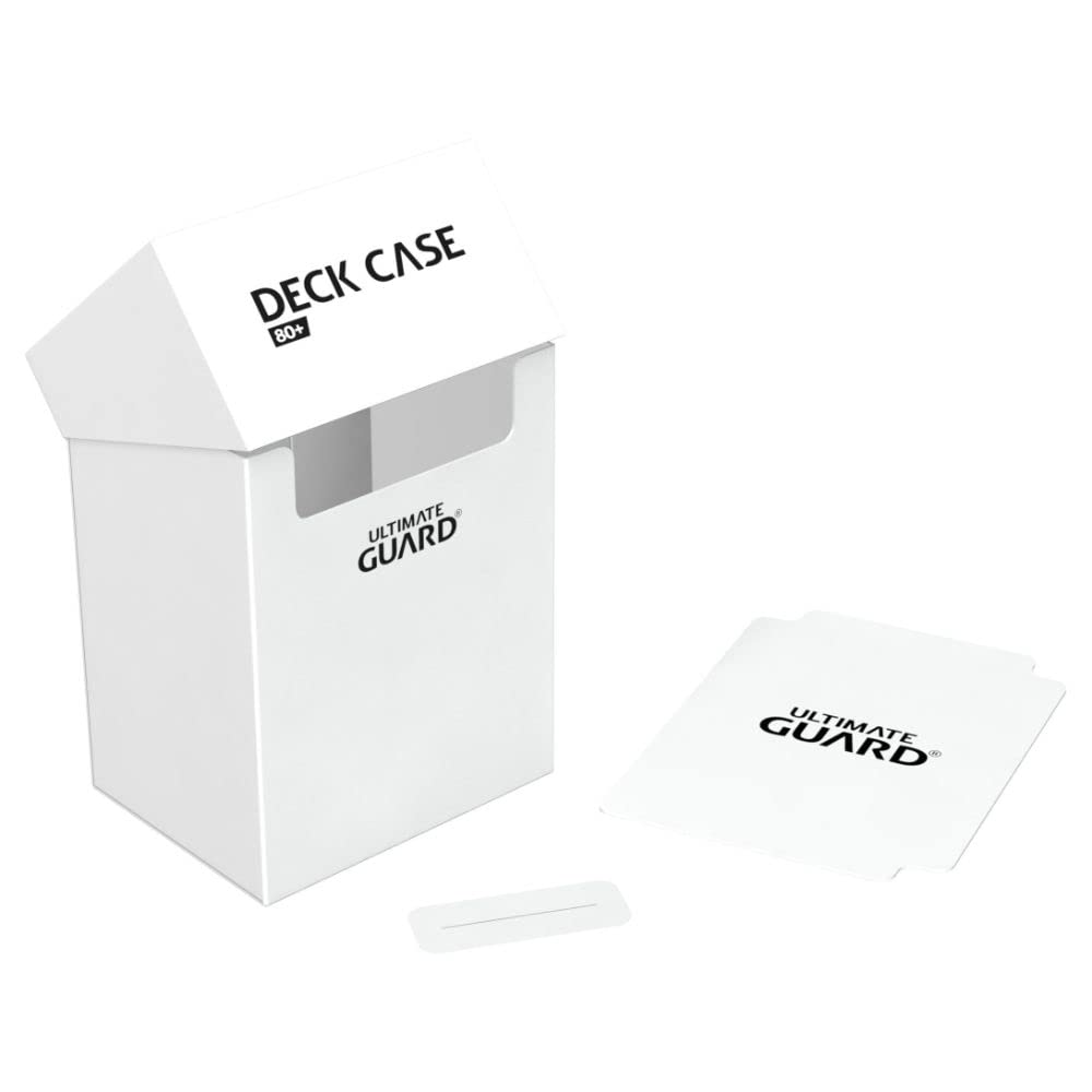 Ultimate Guard White Deck Case 80+
