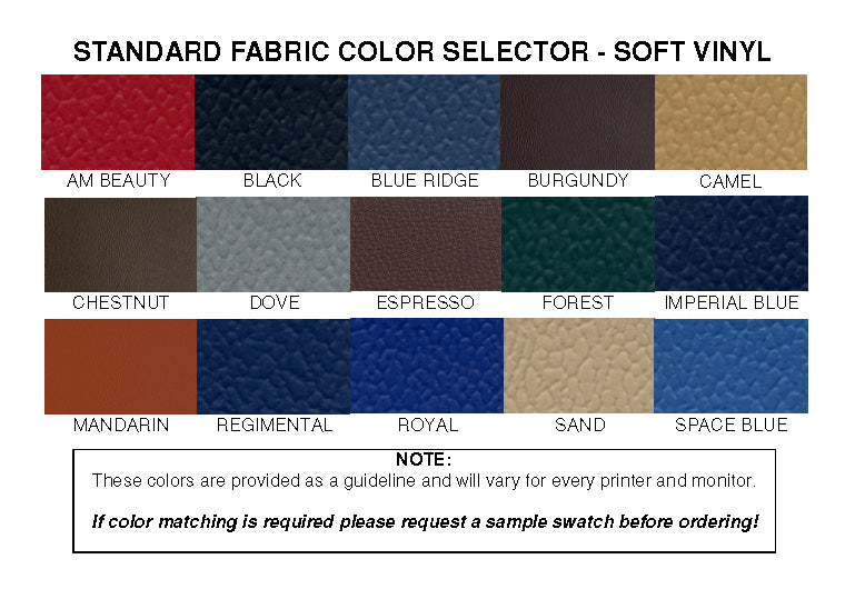 Adjustable low-boy whirlpool chair with belt, 3" casters - Specify Color
