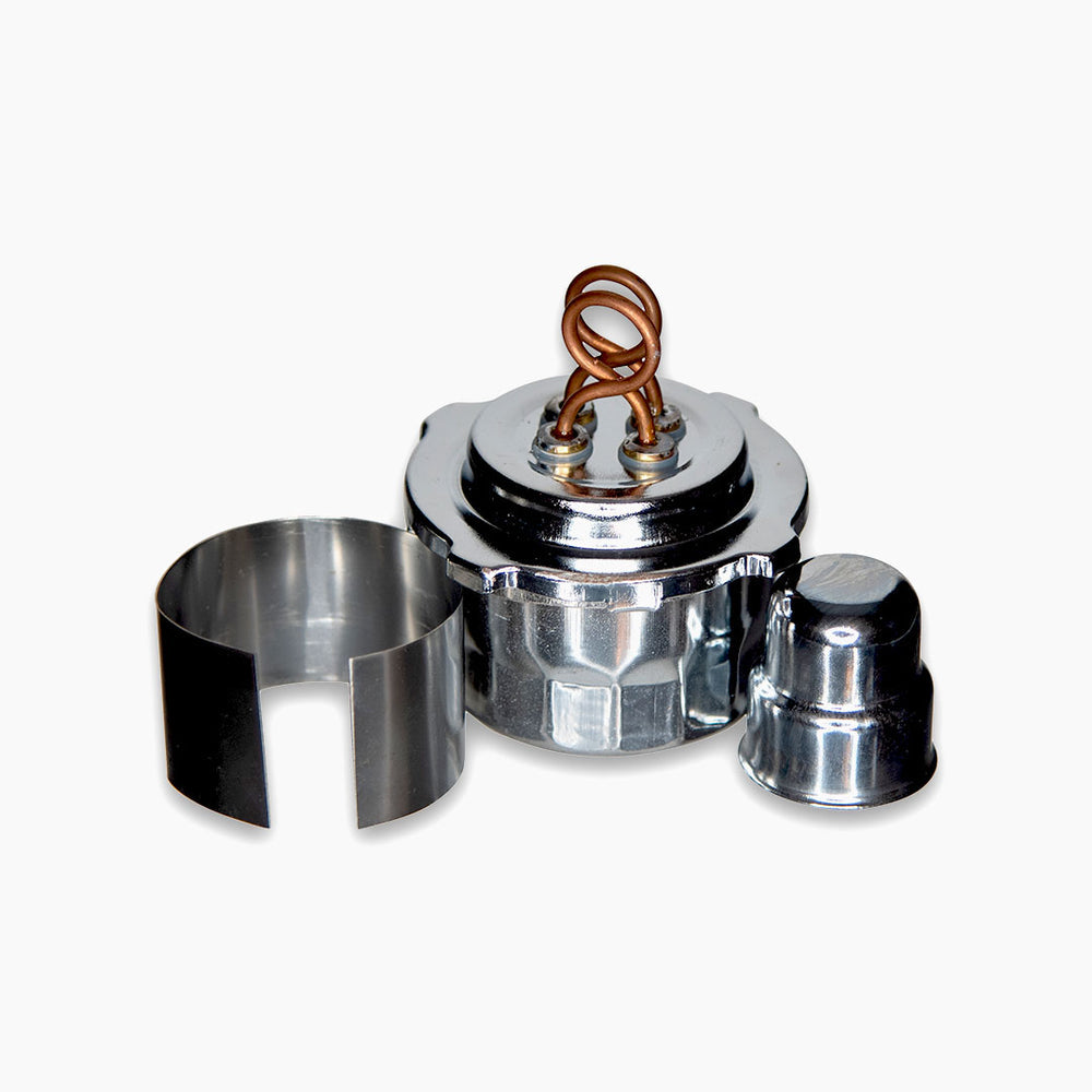 Burner, Alcohol, Metal Canister, Dual Wick, 100ml, Case of 80