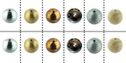 Physics Balls Set 12 - 25mm with 3mm Hole.