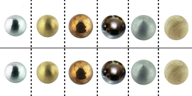Physics Ball Solid 25mm Set 12.