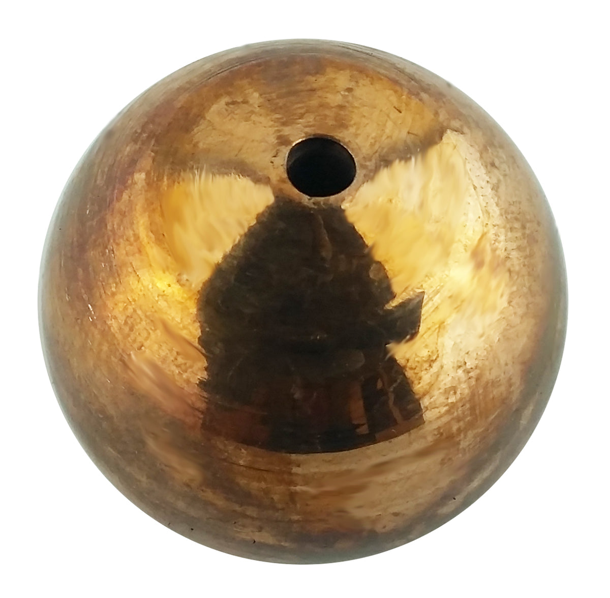 Physics Ball, Copper, 1" Diameter, Drilled, Pack of 10