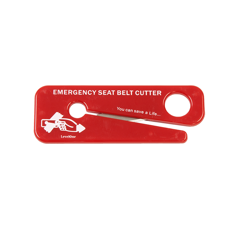 Standard Seatbelt Cutter, Compact, Red - 50 pcs per Box/2 Boxes per Case