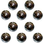 Physics Ball, Steel, 1" Diameter, Drilled, Pack of 10