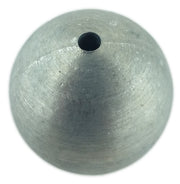 Physics Ball, Zinc, 1" Diameter, Drilled, Pack of 10