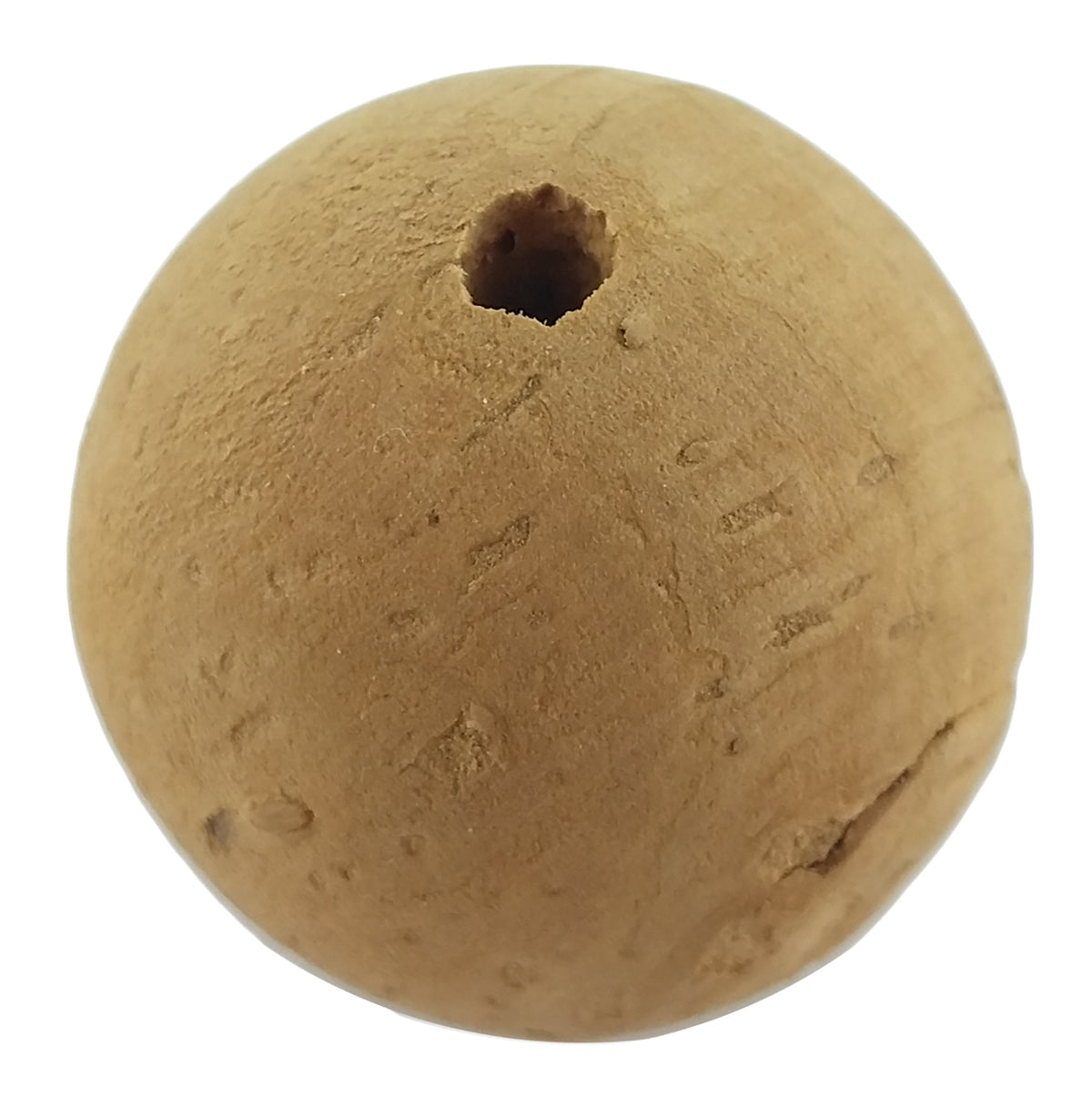 Physics Ball, Cork, 1" Diameter, Drilled, Pack of 10