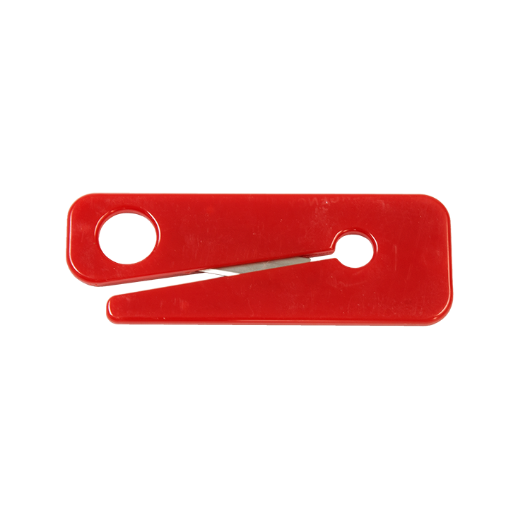 Standard Seatbelt Cutter, Compact, Red - 50 pcs per Box/2 Boxes per Case