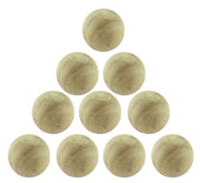Physics Ball, Wood, 1" Diameter, Solid, Pack of 10