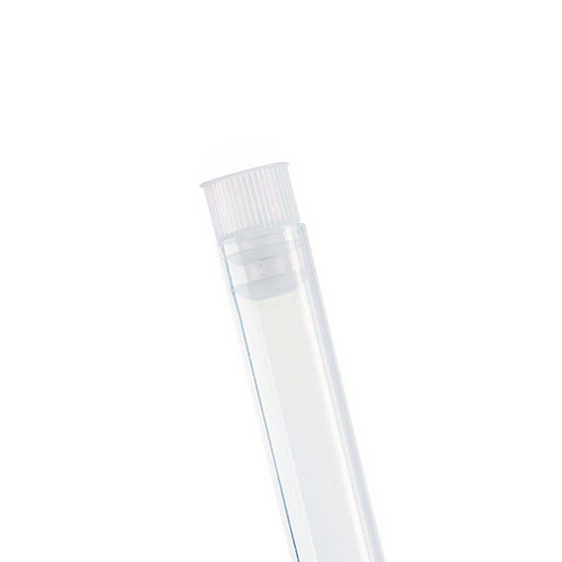 Flange Plug Cap, Transparent, for 16 mm Test Tube - 1000 pcs per Bag/10 Bags per Case