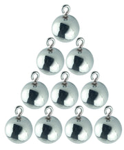 Physics Ball, Steel, 1" Diameter, Hooked, Pack of 10
