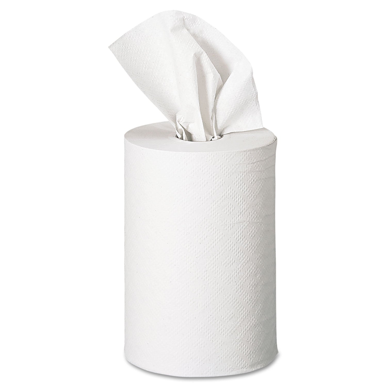 1 Ply - 7.87" Width x 350 ft Length - White - 12 / Carton