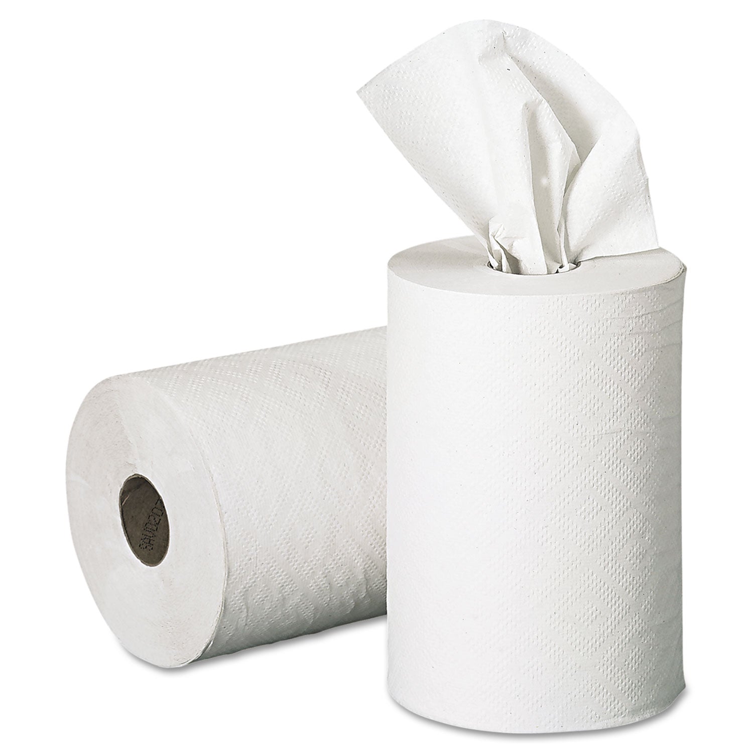 1 Ply - 7.87" Width x 350 ft Length - White - 12 / Carton