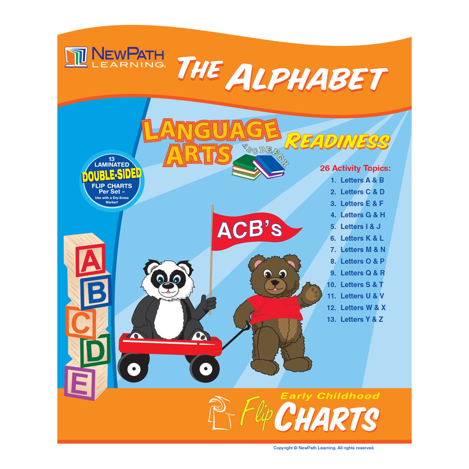 The Alphabet Curriculum Mastery® Flip Chart Set - Early Childhood
