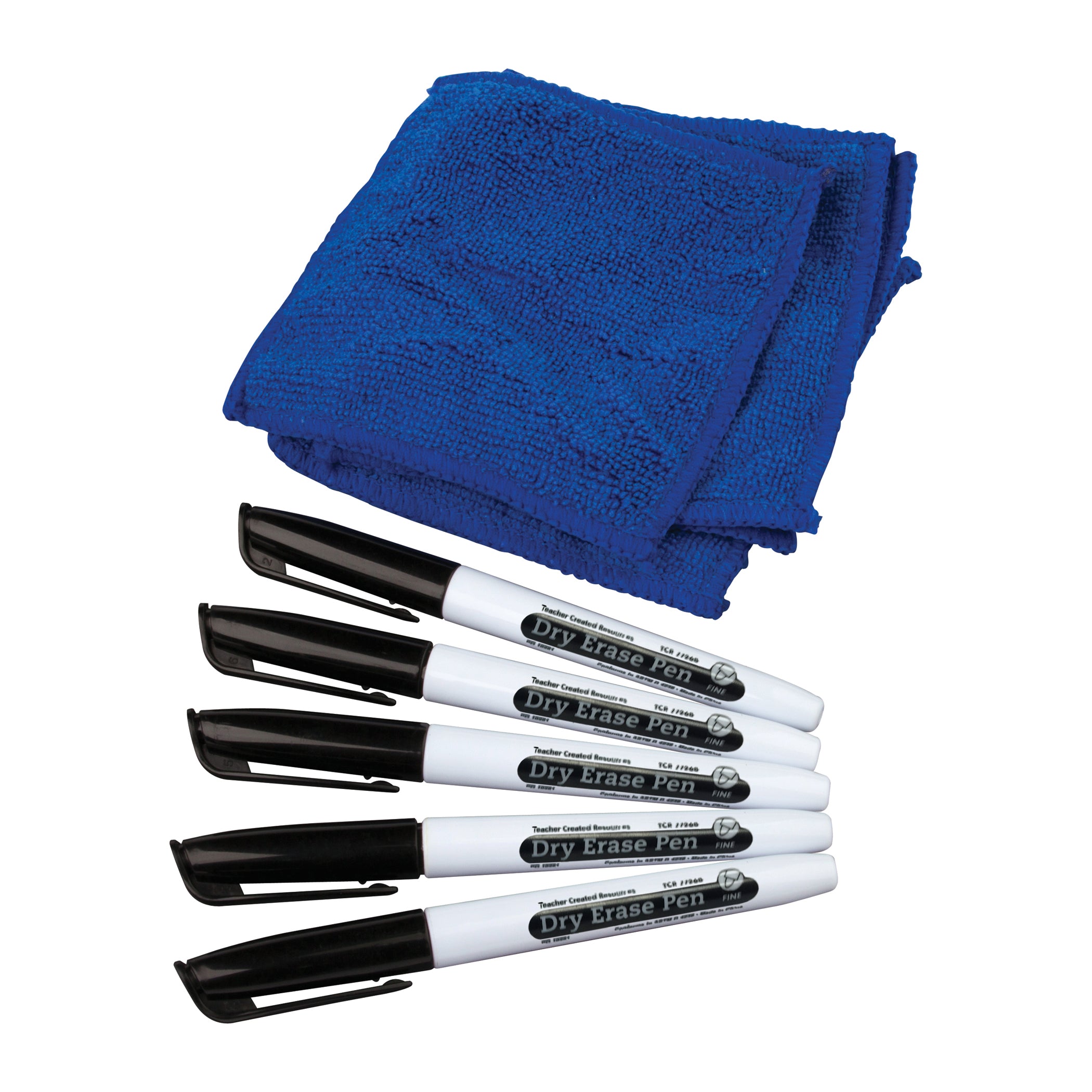 Dry-Erase Pens & Microfiber Towels