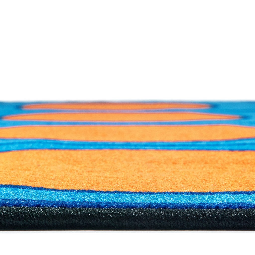 Seating Circles Rug 7ft 6in X 12ft - Rectangle Seats 30 - Multi