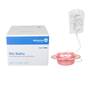 Sitz Bath w/ Attachment & Instructions, 2 qt., Mauve - 10 pcs per Case