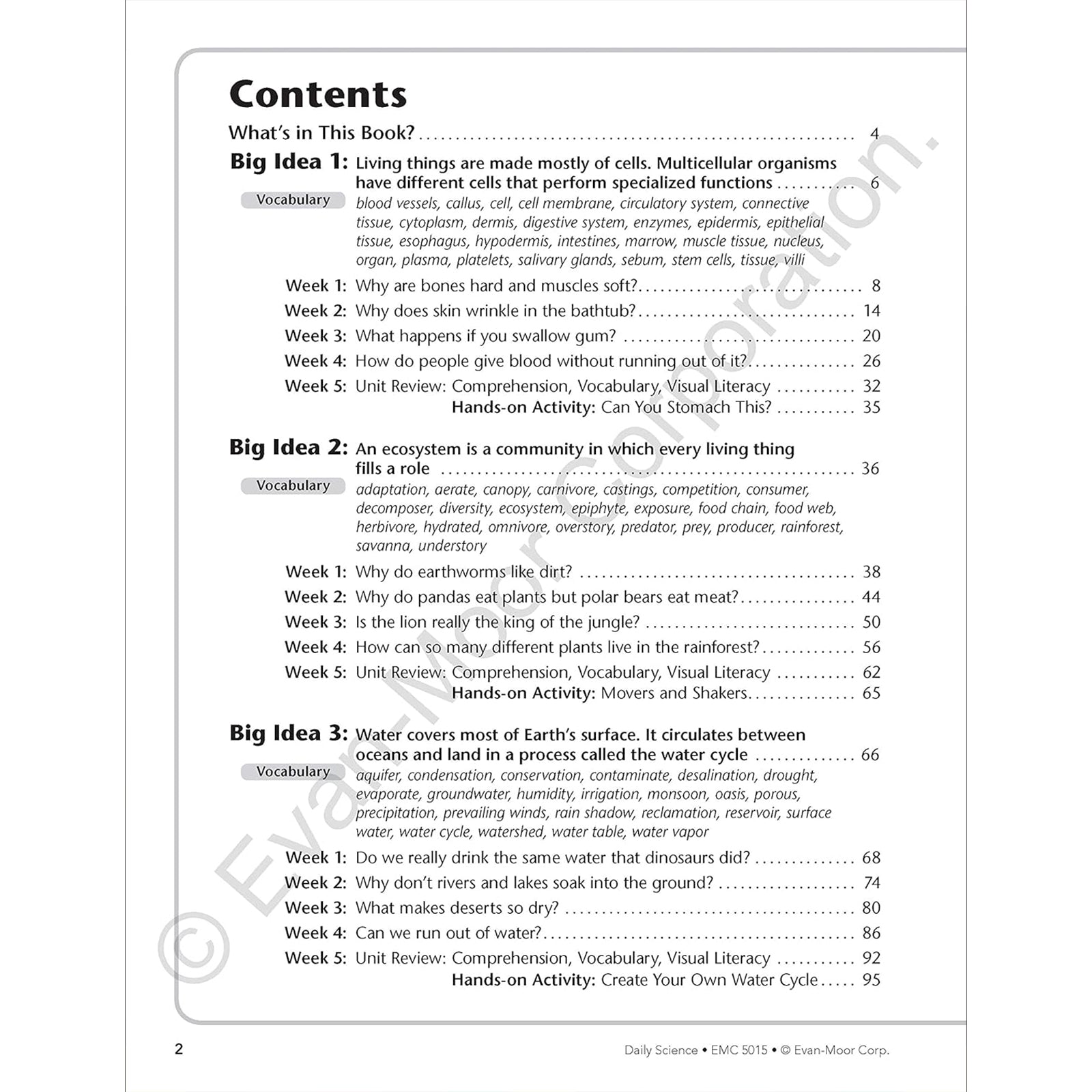 Daily Science Book, Grade 5