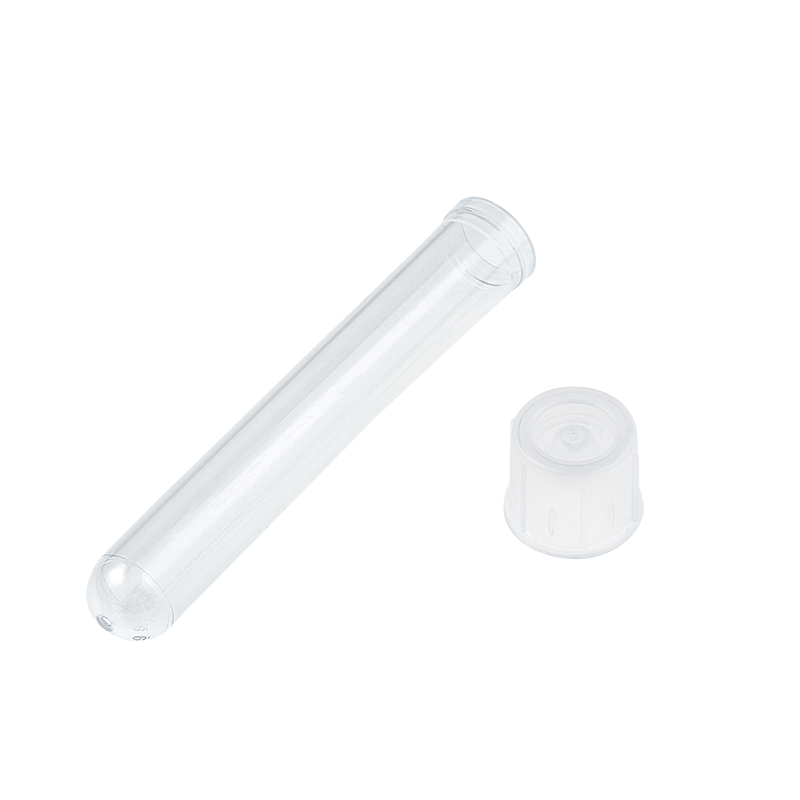 Culture Tube w/Dual Position Cap, PS, Without Graduated Markings, peel pack, 12 x 75 mm - 500 pcs per Case, individually wrapped