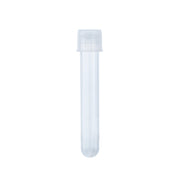 Culture Tube w/Dual Position Cap, PS, Without Graduated Markings, 12 x 75 mm - 25 pcs per Bag/4 Bags per Case