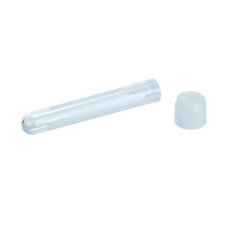 Culture Tube w/Dual Position Cap, PS, With Graduated Markings, peel pack, 12 x 75 mm - 500 pcs per Case, individually wrapped