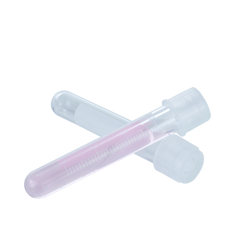 Culture Tube w/Dual Position Cap, PS, With Graduated Markings, peel pack, 12 x 75 mm - 500 pcs per Case, individually wrapped