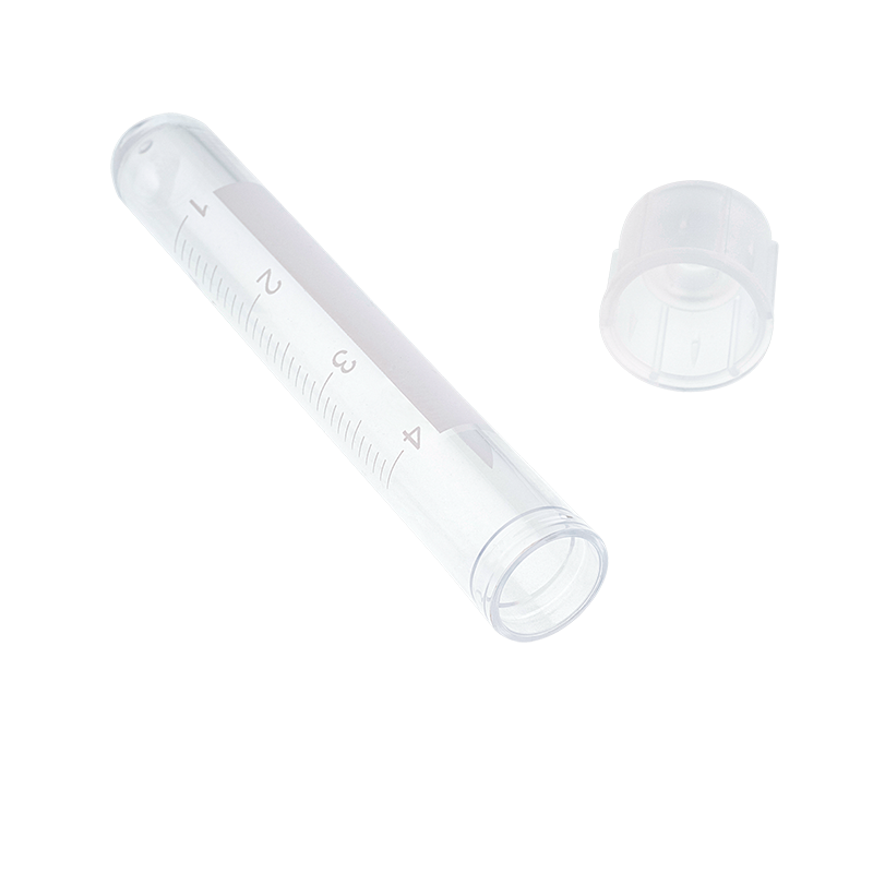 Culture Tube w/Dual Position Cap, PS, With Graduated Markings, peel pack, 12 x 75 mm - 500 pcs per Case, individually wrapped