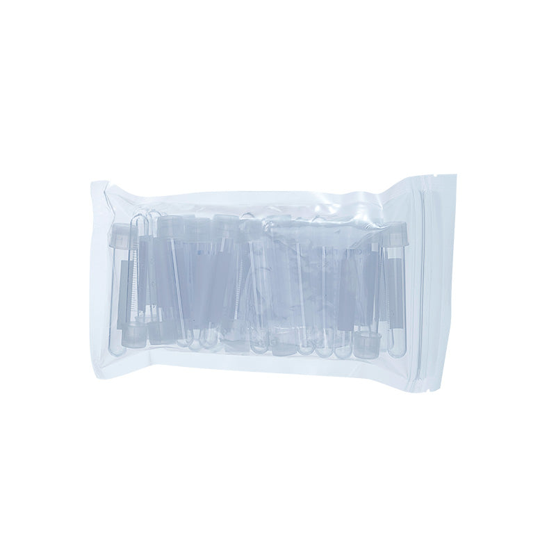 Culture Tube w/Dual Position Cap, PS, With Graduated Markings, 12 x 75 mm - 25 pcs per Bag/4 Bags per Case