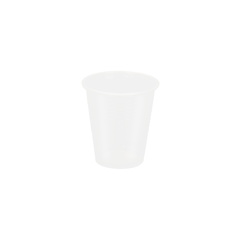 Plastic Cups, 3 oz. Translucent - 100 pcs per Box/25 Boxes per Case