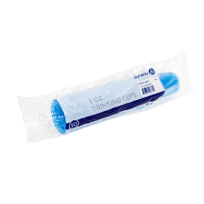 Drinking Cups, 5 oz., Blue - 50 pcs per Box/20 boxes per Case