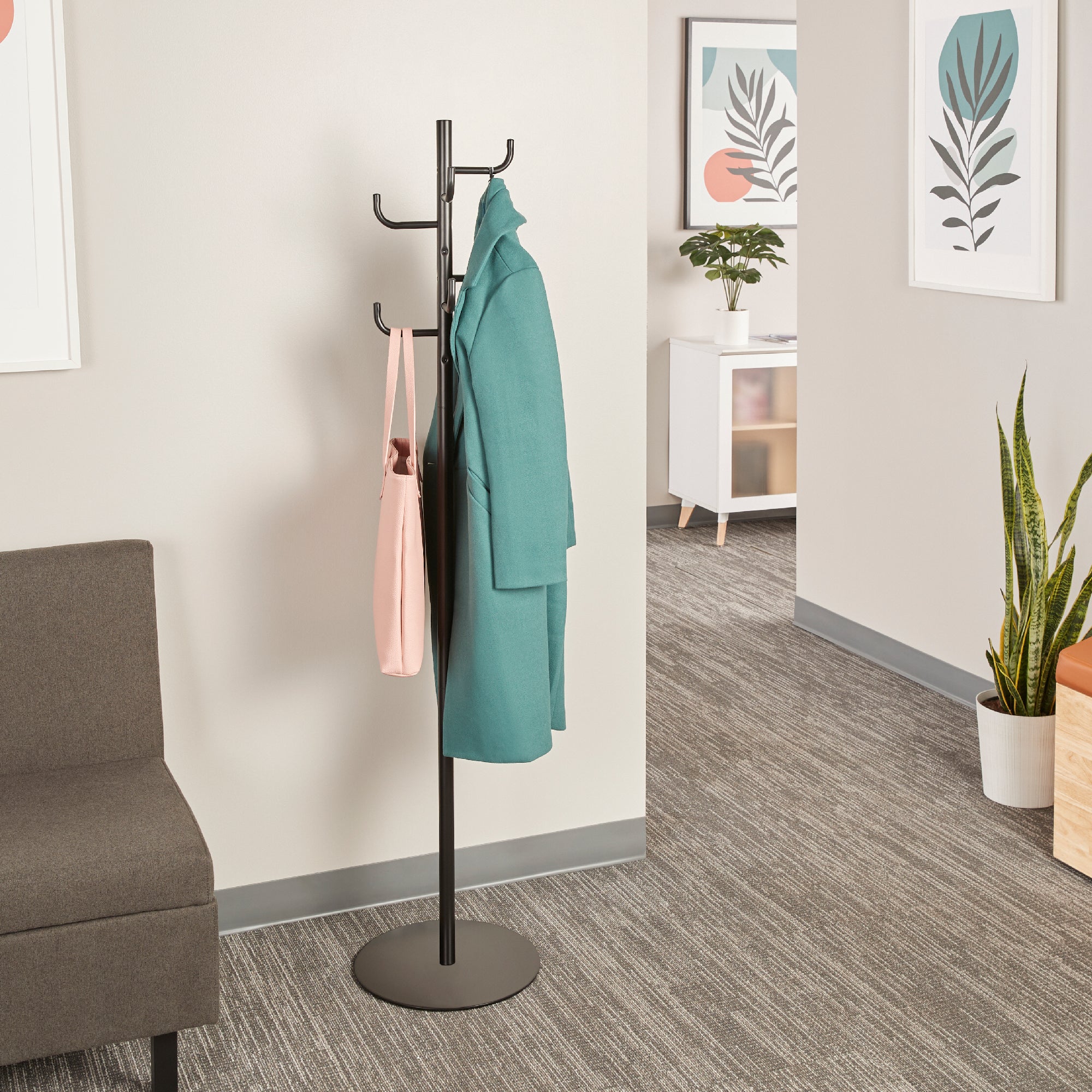 Hook Head Coat Rack