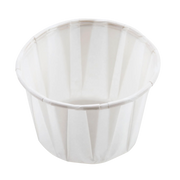 Paper Souffle Cups, .75 oz. - 250 pcs per Box/20 Boxes per Case