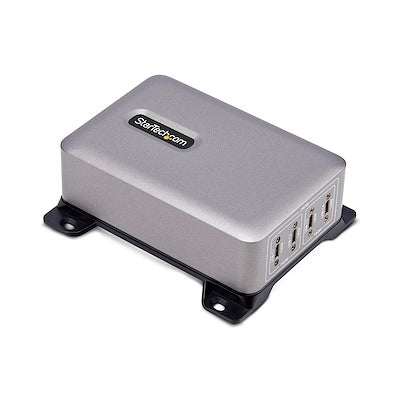 StarTech.com 4-Port Multi-Device USB-C Charger, 240W Total