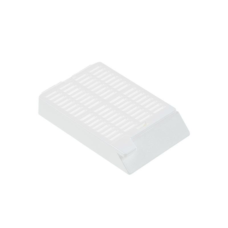 Embedding Cassette, Attached Lid, Histology - 250 pcs per Box/8 Boxes per Case