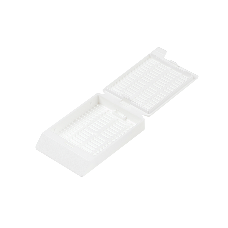 Embedding Cassette, Attached Lid, Histology, Taped - 200 pcs per Box/10 Boxes per Case