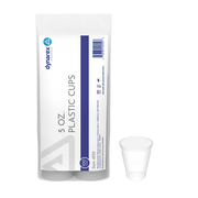 Plastic Cups, 5 oz. - 100 pcs per Box/25 boxes per Case