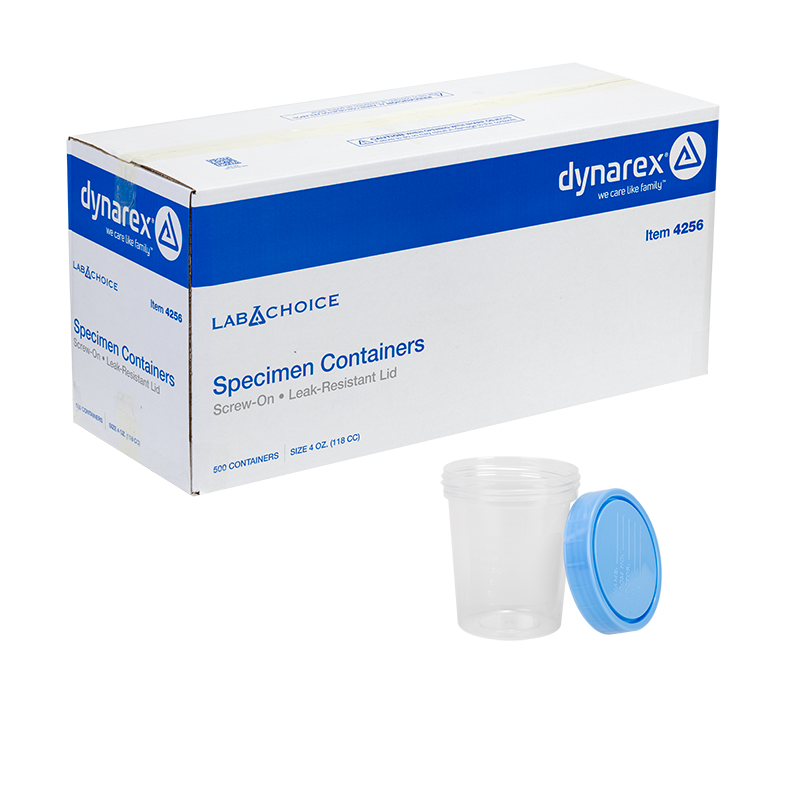 Specimen Containers - Non-Sterile, Bulk, 4 oz. - 100 pcs per Case