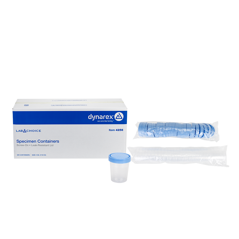 Specimen Containers - Non-Sterile, Bulk, 4 oz. - 100 pcs per Case