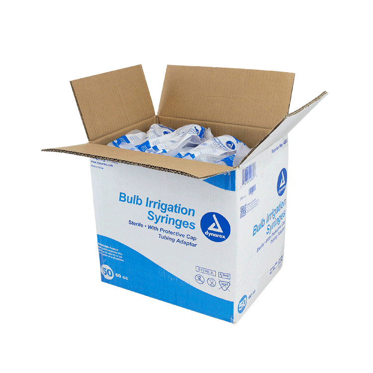 Bulb Irrigation Syringe, 60 cc - 50 pcs per Case