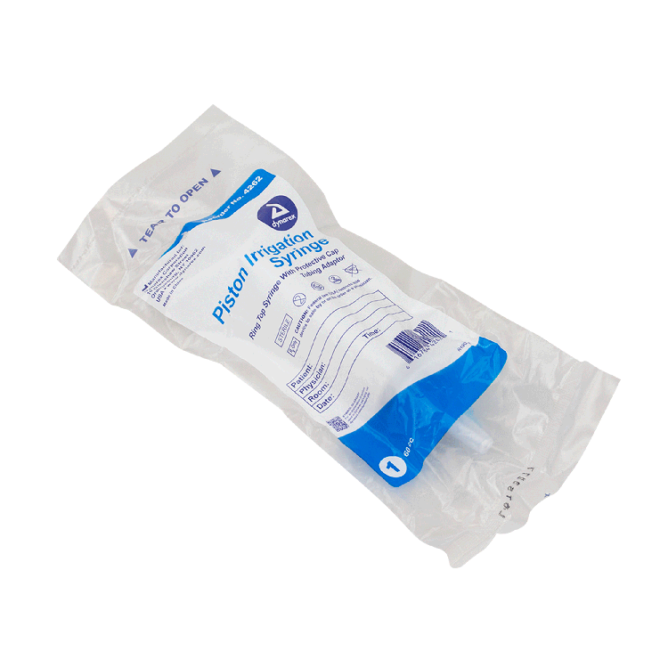 Piston Irrigation Syringe, 60 cc - 50 pcs per Case