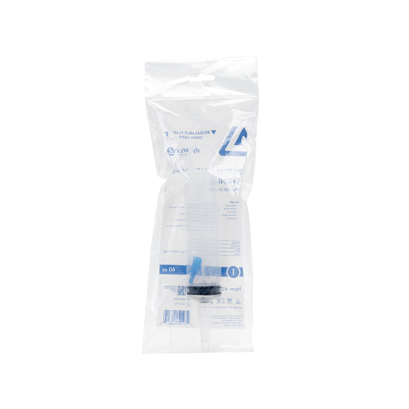 Piston Irrigation Syringe (60 cc), Ring Top Syringes - 30 pcs per Case
