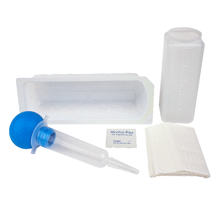 Irrigation Tray w/ Bulb Syringe - 20 pcs per Case