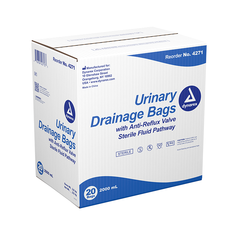 Urinary Drainage Bag - 20 pcs per Case