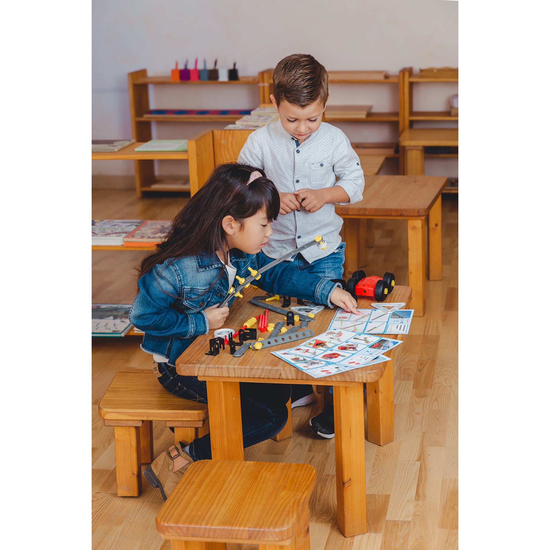 Mecaniko, Vehicle Building Set, 81 Pieces