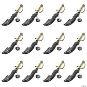 Pirate Sword With Eye Patch - 12 Pieces