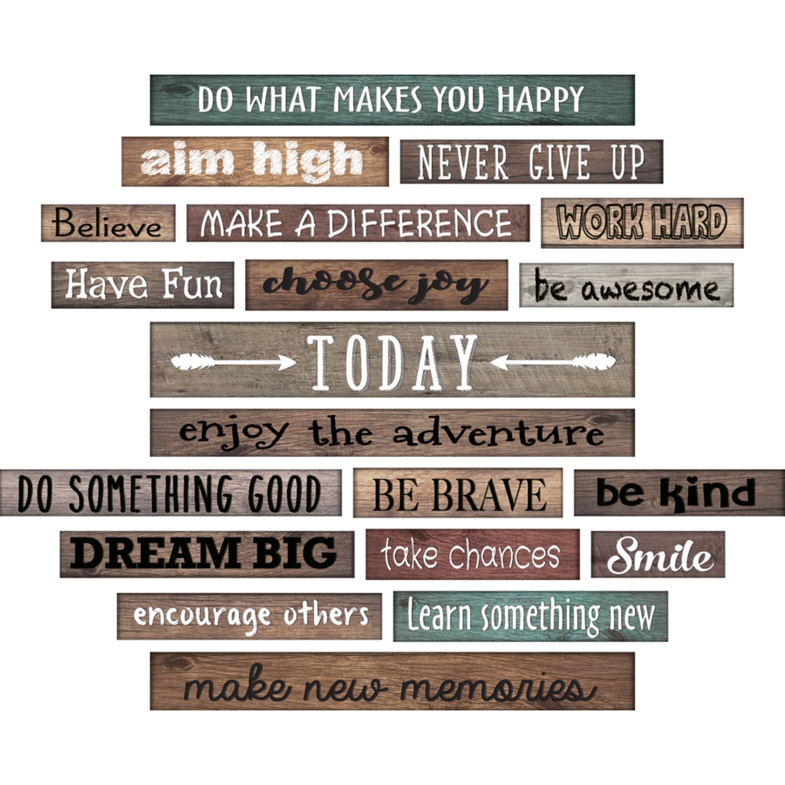 Clingy Thingies®: Home Sweet Classroom Motivational Gallery Signs