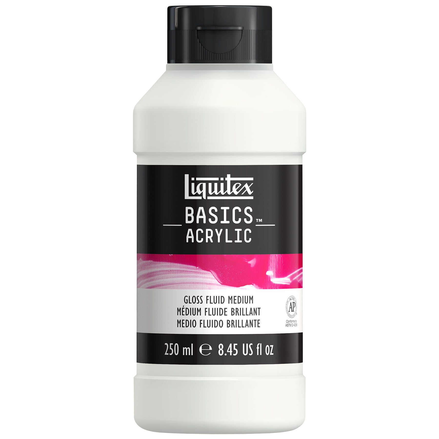 Basics Gloss Fluid Medium - 250ml Bottle