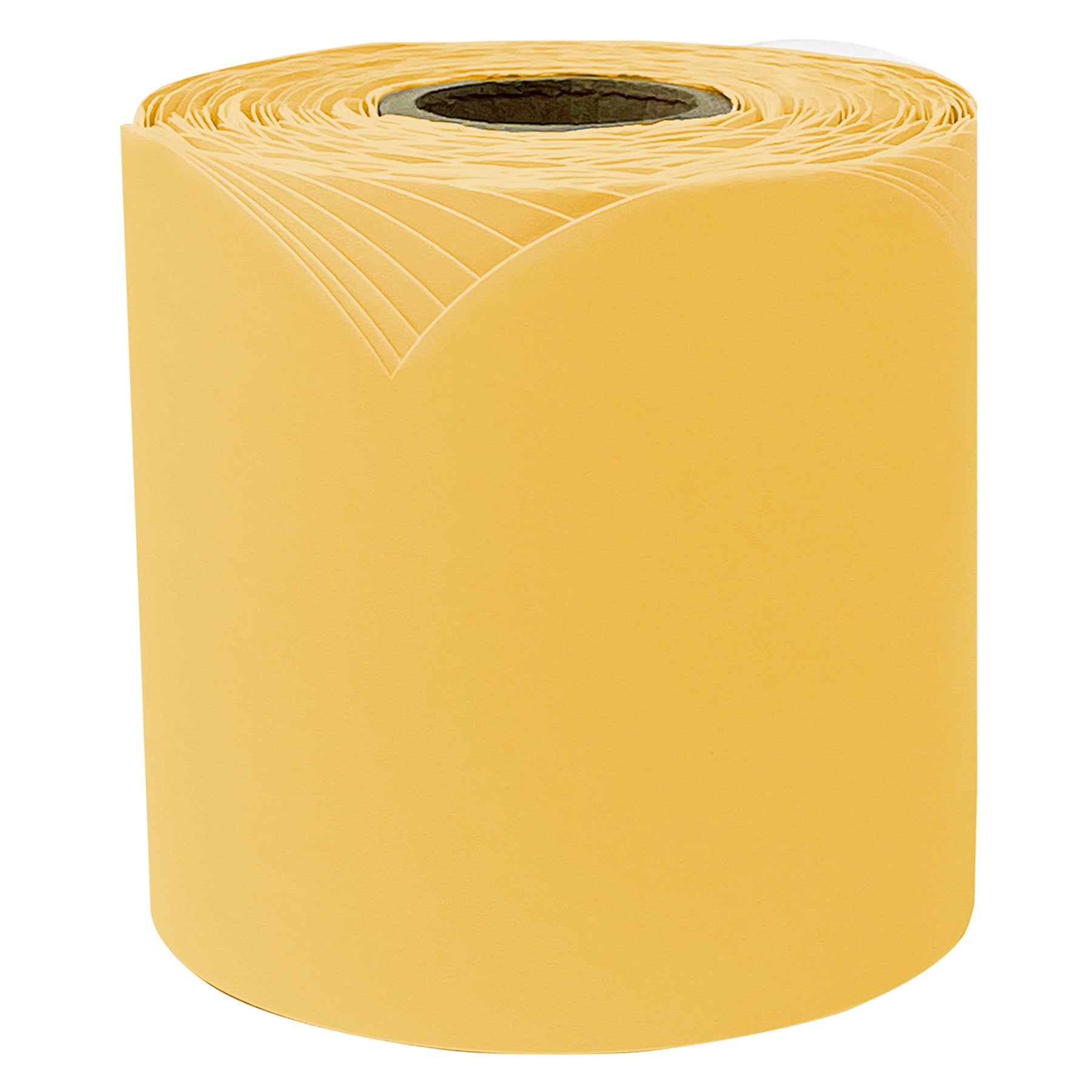 Rolled Scalloped Bulletin Board Border, Goldenrod, 65 Feet